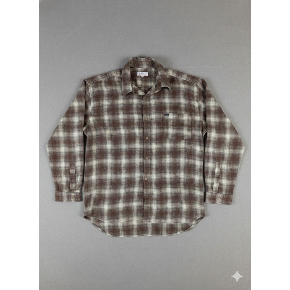 Guess by Georges Marciano Button-Up Shirt Mens Size XL Gray Floral‎ Vintage USA